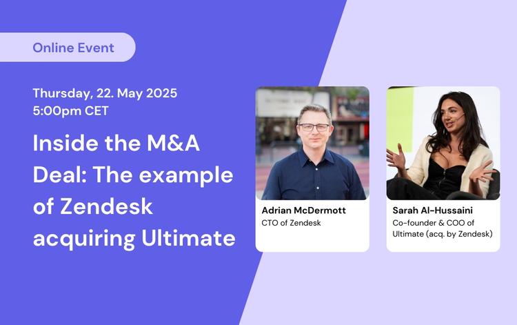 Inside the M&A Deal: The example of Zendesk acquiring Ultimate